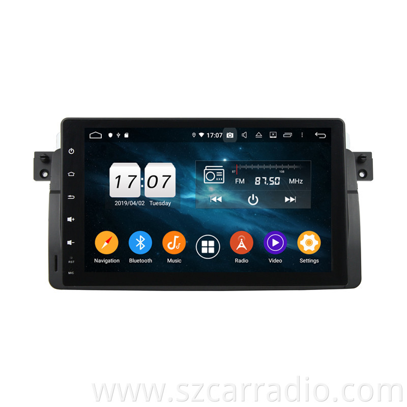 Android 9 multimedia car for E46